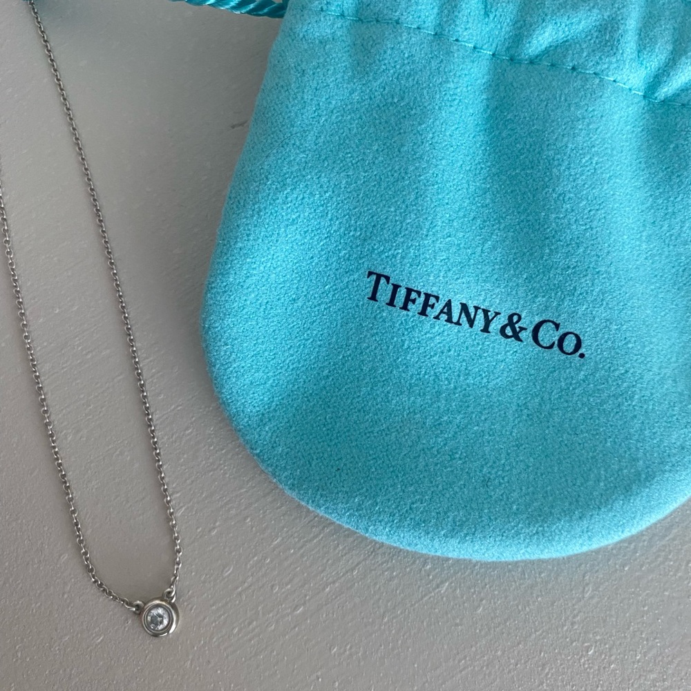Tiffany Diamonds By The Yard Single Pendant Necklace